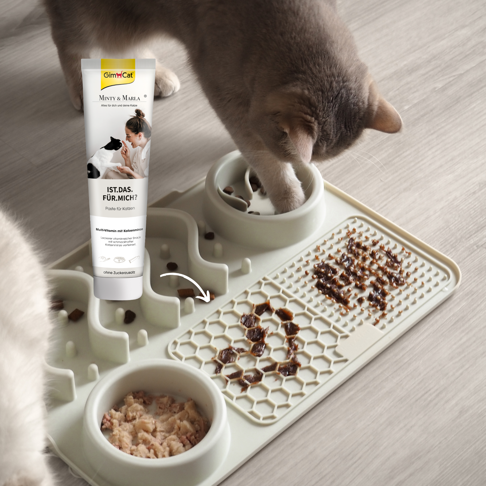 Porträt Minty&Marla > Die GimCat Paste für Minty & Marla >  | GIMBORN